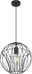 Hängeleuchte Dieter in Schwarz max. 60 Watt