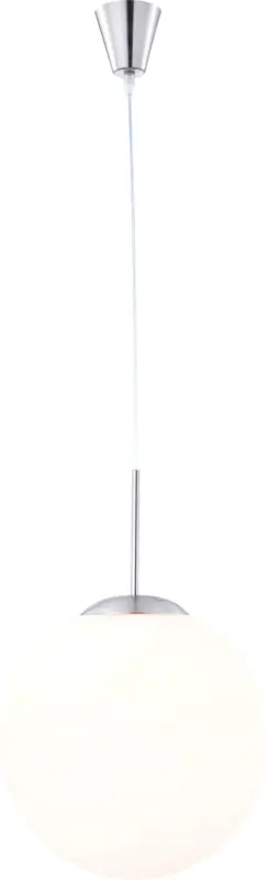 Hängeleuchte Balla in Nickelfarben max. 60 Watt