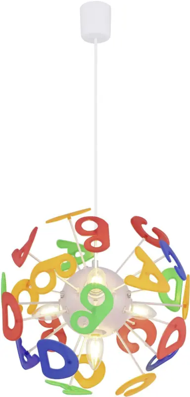 Hängeleuchte Lurra in Multicolor max. 40 Watt