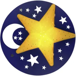 Deckenleuchte Dunna in Multicolor max. 9 Watt Deckenlampe