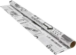 Geschenkpapier Marie Schwarz/Weiß/Grau