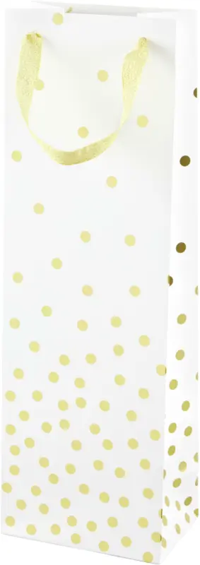 Geschenktasche Jana Goldene Punkte