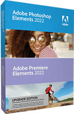 PC/Mac - Adobe Photoshop Elements & Premiere Elements 2022 UPGRADE /E