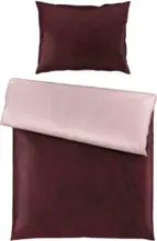 mömax Bettwäsche Cashmere Wende in Mauve ca. 140x200cm