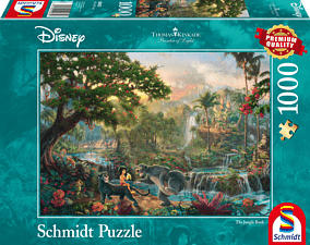SCHMIDT Thomas Kinkade: Disney - Il libro della giungla (1000 pezzi) - Puzzle (Multicolore)