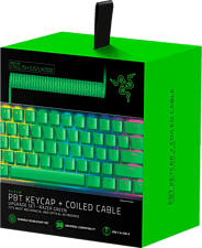 PBT Keycap + Coiled Cable Upgrade Set