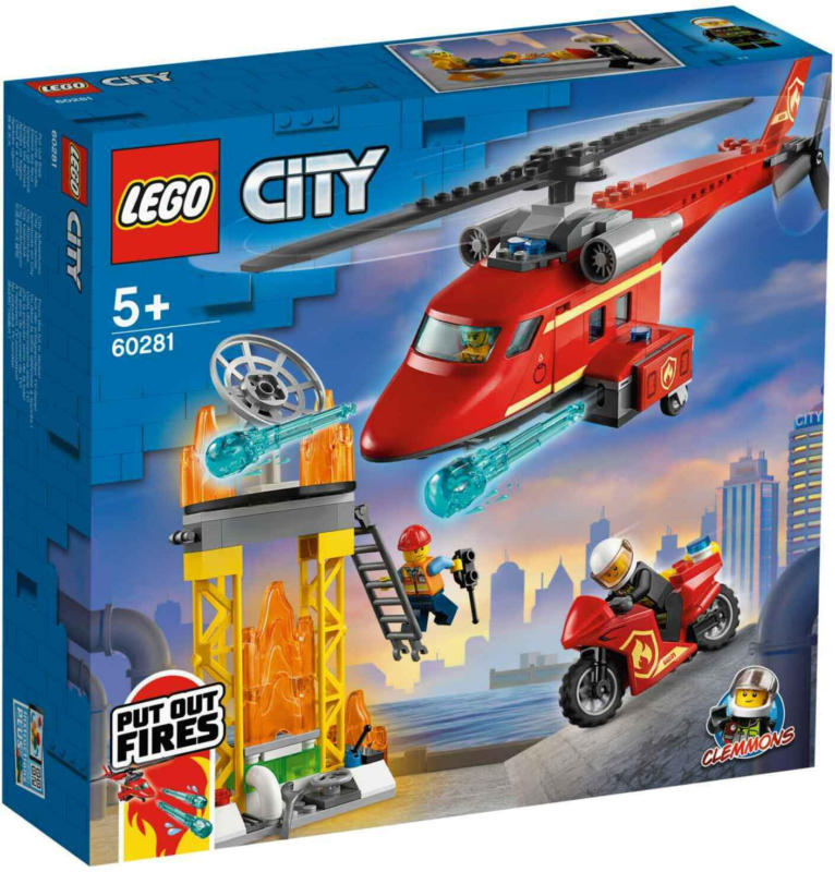 LEGO City Feuerwehrhubschrauber 60281 -
