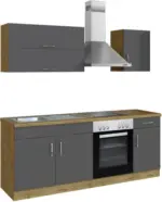 m&ouml;max K&uuml;chenblock 'Sorrento' , Anthrazit