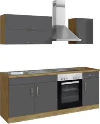 Küchenblock 'Sorrento' , Anthrazit
