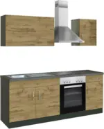 m&ouml;max K&uuml;chenblock 'Sorrento' , Eichefarben