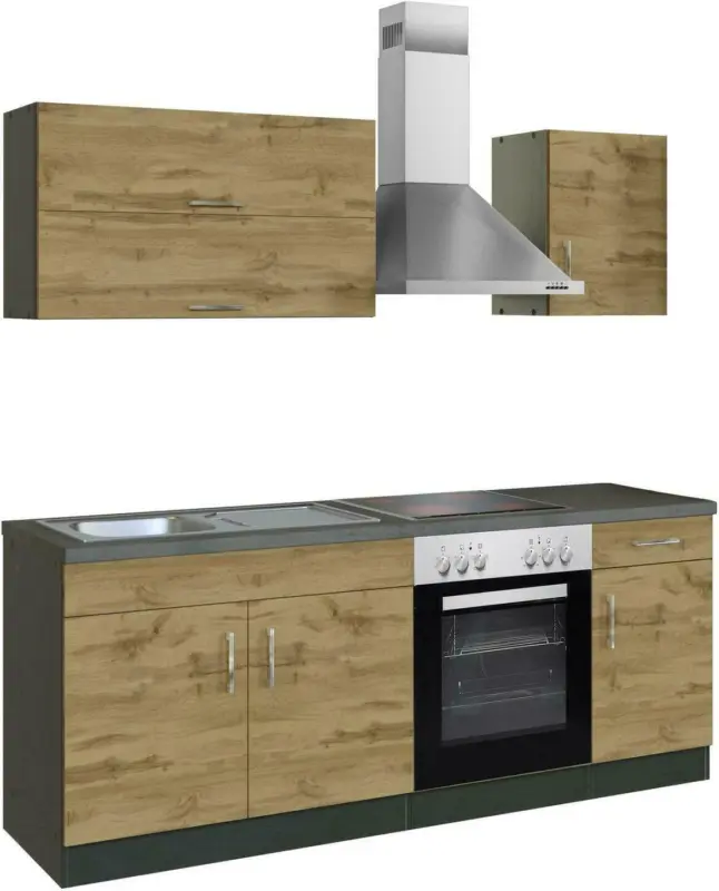Küchenblock 'Sorrento' , Eichefarben