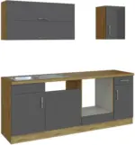 mömax Küchenblock 'Sorrento' , Anthrazit