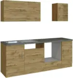 mömax Küchenleerblock 'Sorrento' , Eichefarben