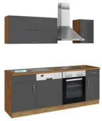 Küchenblock 'Sorrento' , Anthrazit
