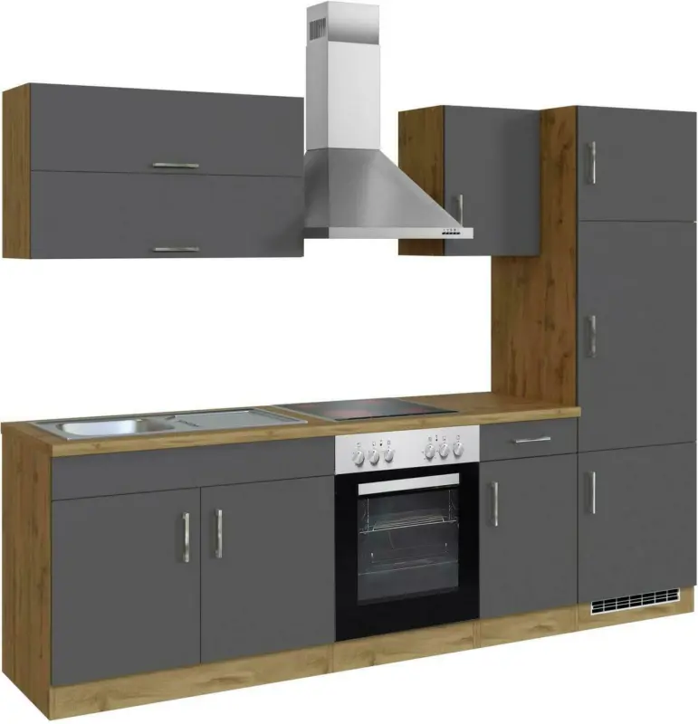 Küchenblock 'Sorrento' , Anthrazit