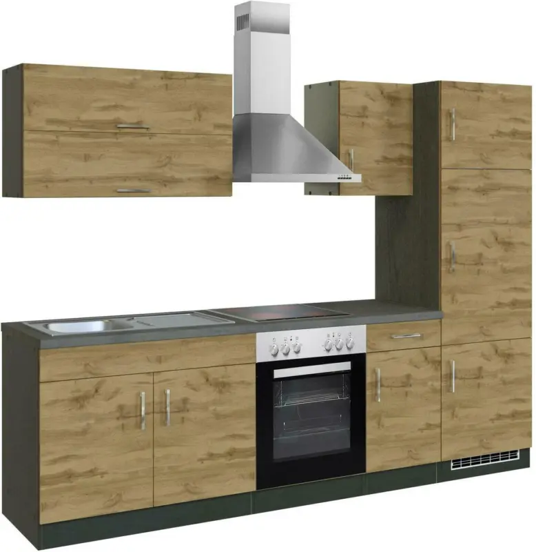 Küchenblock 'Sorrento' , Eichefarbe