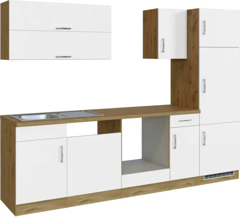 Küchenleerblock 'Sorrento' , Weiß