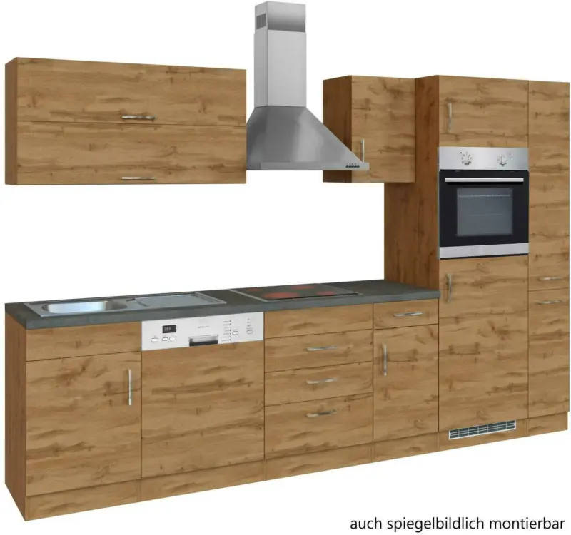 Küchenblock 'Sorrento' , Eichefarben