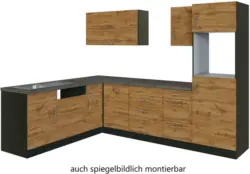 Küchenleerblock 'Sorrento' , Eichefarben