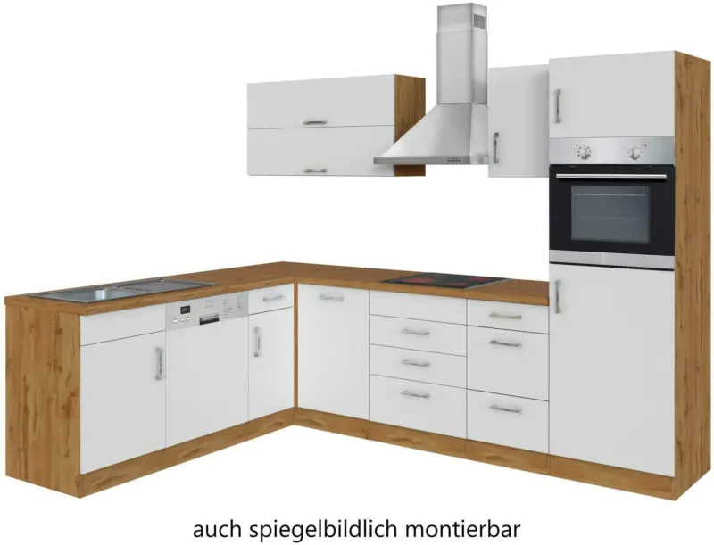 Küchenleerblock 'Sorrento' , Weiß