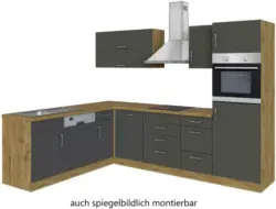 Küchenblock 'Sorrento' , Anthrazit