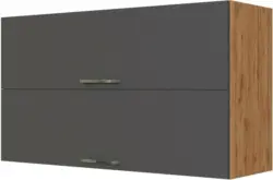 Hängeschrank in Anthrazit