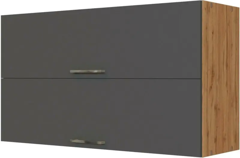 Hängeschrank in Anthrazit