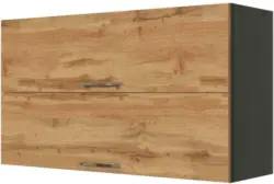 Hängeschrank in Eichefarben
