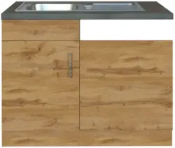 Spülenunterschrank , Eichefarben