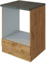 Herdumbauschrank , Eichefarben
