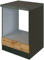 Herdumbauschrank , Eichefarben