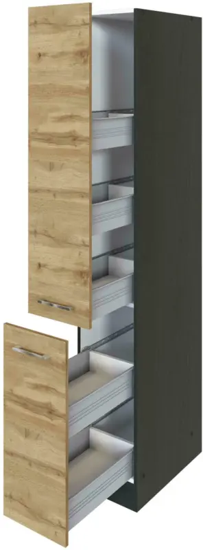 Apothekerschrank , Eichefarben