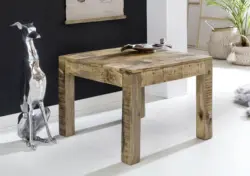 Couchtisch 'Rustica' , ca. 60x60 cm, aus Mango