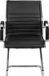 Besucherstuhl 'SPM1.247' , schwarz