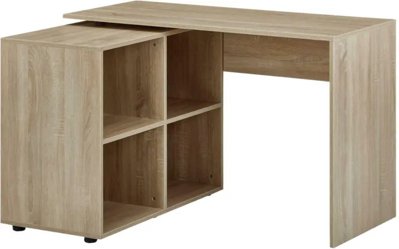 Eckschreibtisch 'Wohnling', sonoma eiche