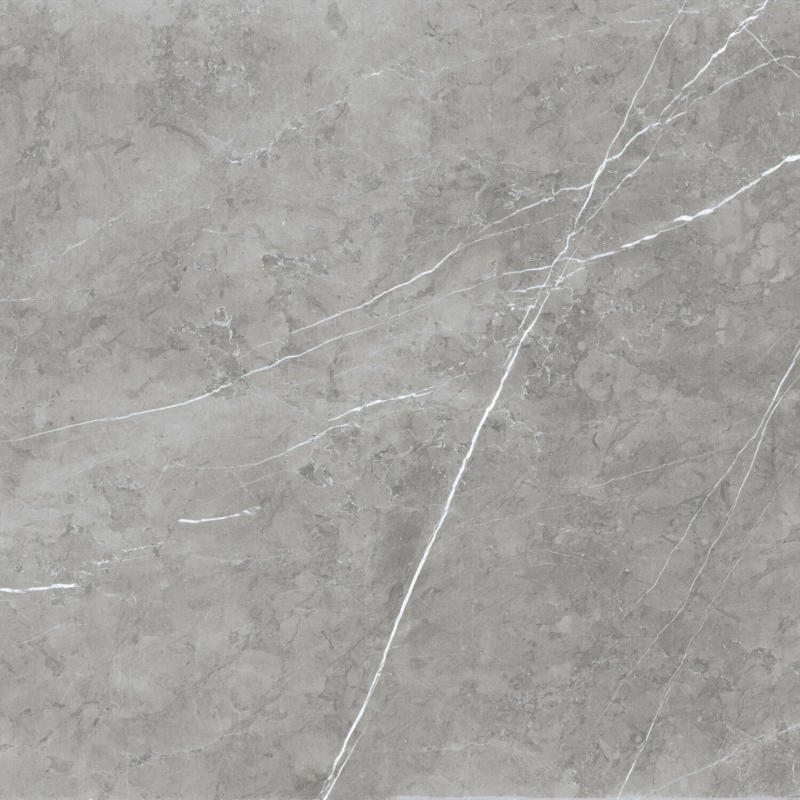 Bodenfliese Ciana Lux Feinsteinzeug Grau Glasiert Poliert 60 cm x 60 cm