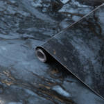 POCO Einrichtungsmarkt Neumünster Klebefolie Marmoroptik Graublau B/l: Ca. 67,5x200 Cm