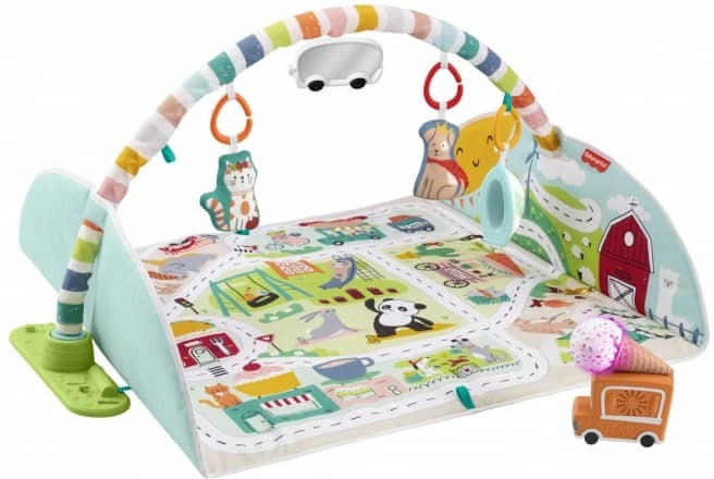 Fisher-Price - Jumbo Abenteuer Spieldecke