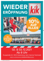KiK Neueröffnung Oranienburg - bis 06.12.2021