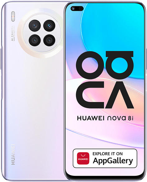 Huawei Nova 8i 128GB, Moonlight Silver