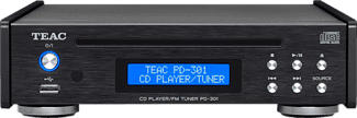 TEAC PD-301 - CD-DAB-Spieler (Schwarz)