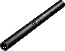VDS-M1 Richtrohrmikrofon, Kondensator, Niere, m3.5mm/6.3mm, Schwarz