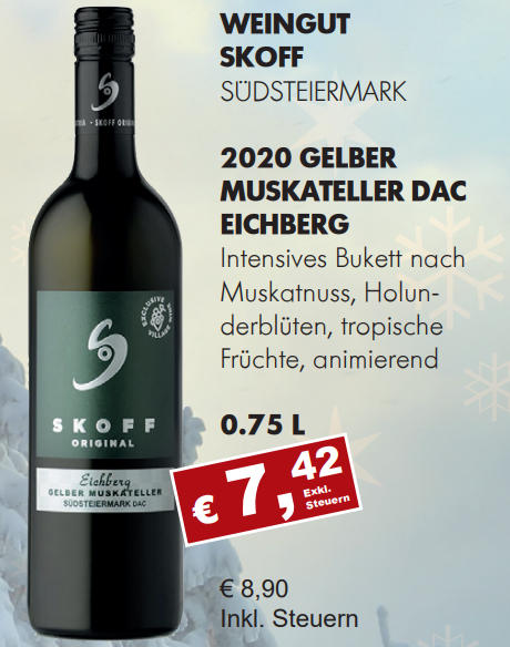 Gelber Muskateller DAC Eichberg