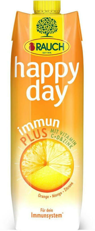 Rauch Happy Day immun Plus Orange - Mango - Zitrone