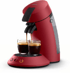 CSA210/90 Kaffeepadmaschine Senseo Original Plus Dunkelrot