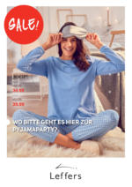 Leffers GmbH & Co. KG Wo bitte geht es hier zur Pyjamaparty? - bis 12.12.2021