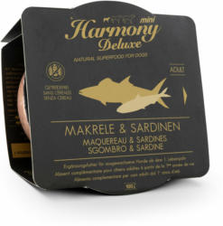 Harmony Dog Deluxe Mini Adult Makrele & Sardinen Nassfutter 100g