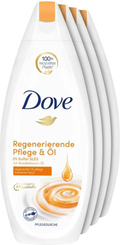 Dove Dusch Kaschmir Weich 4 x 250 ml -