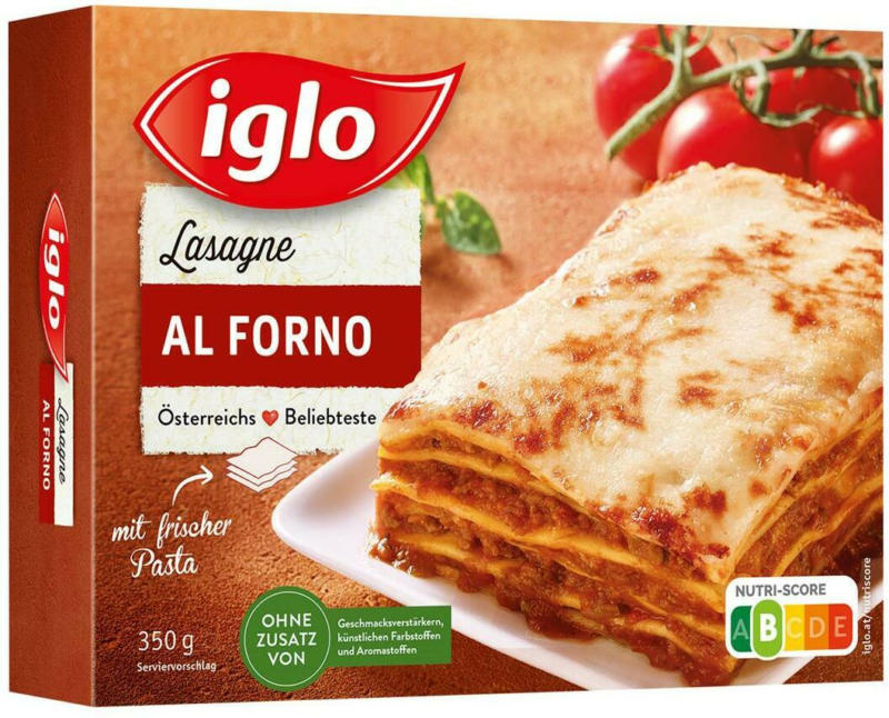Iglo Lasagne al Forno