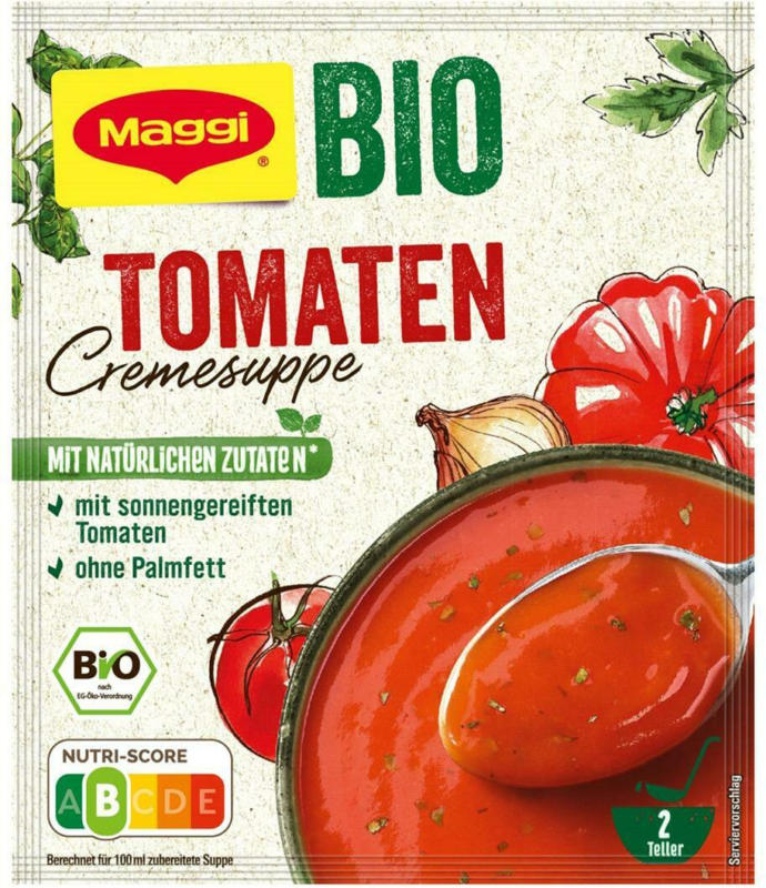 MAGGI Bio Tomaten Cremesuppe